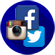 Twoje social media Udostępniaj swoje najnowsze posty z Facebooka, Instagrama i Tweetera, zachęcając pracowników do śledzenia Waszych social mediów.